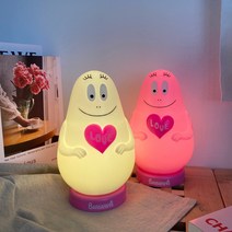 더에르고 바바파파 조명등, 핑크