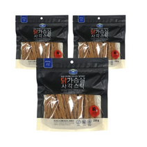벨버드 순살가득 스틱 강아지 간식 250g, 오리, 1개