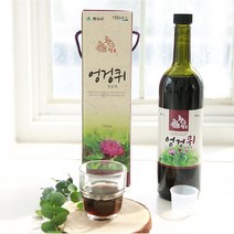 국내산 100% 5년숙성 엉겅퀴 발효액 750ml, 4병