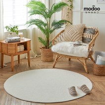 모두의러그 양털 극세사 뽀글이 러그 200 원형