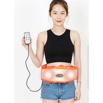 간편하게 사용하는 뱃살/복부 진동벨트 배마사지기 다용도부위마사지 활용가능