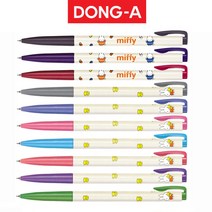 동아 다양한 색상 미피유성볼펜 0.5mm 낱자루, 핑크