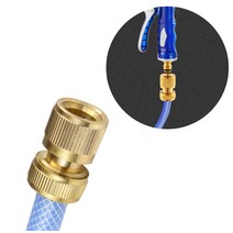 수도꼭지 호스 커넥터 컨넥터 황동 퀵커플러, 단품