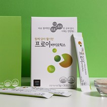 프로이바이오틱스 프로+프리 신바이오틱스 차전자피 식이섬유 최다 복합 유산균, 5g x 60포