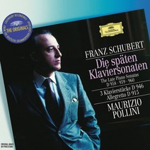 (수입2CD) Maurizio Pollini - Schubert: The Late Piano Sonatas D.958-960 (슈베르트: 후기 소나타집), 단품