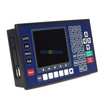TOPCNC TC5520V 독립형 단일 축 제어 시스템 스테퍼 모터 컨트롤러 3.5 선반 용 TFT 디스플레이, 한개옵션0