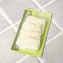 손가락 골무 장갑 핑거코트 고무 대형 엠보 20p, 단품