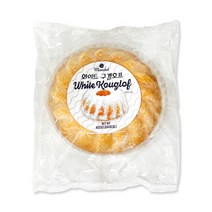 스페인 화이트 구겔호프 400g 디저트 간식 왕관모양, 1개
