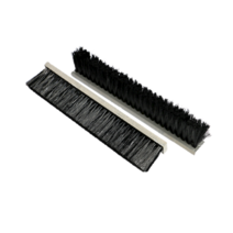 산업용 스트랩 브러시 정전기 방지 제전 강모 솔 자재, 100x30x15x30 세 줄의 머리카락