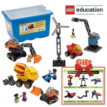 [레고에듀케이션] 45002 듀플로 테크머신 보관상자 과학 기술 드라이버 포크레인 레미콘, 상세 설명 참조