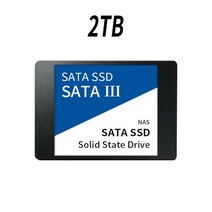 SSD 하드디스크 새로운 오리지널 2.5 quotSATA 3 디스크 드라이브 4TB 2TB 1TB 고속 하드 노트북/데스크탑/pc 게임용 솔리드 스테이트, [06] Blue 2TB, 한개옵션1