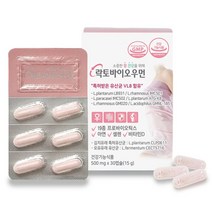 특허받은 유산균 락토바이오우먼 질유래유산균 여성유산균 프로바이오틱스 플란타룸 살리바리우스 퍼멘텀 아연 셀렌, 1박스, 500mg x 30캡슐
