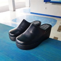 아크라 푹신푹신 쿠션 지압 건강한사무실 근무화 슬리퍼 8cm 키높이