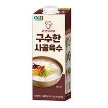 정식품 간단요리사 구수한 사골육수 950mlx12팩, 1