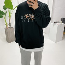 스트릿제이 보스턴 디지털 나염 맨투맨