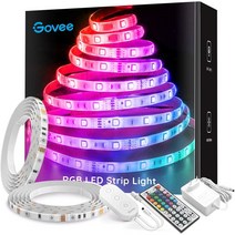 Govee RGB LED 스트립 조명 줄 테이프 15m Alexa 스마트 와이파이, 상품선택, 1개