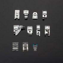 가정용미싱 미니재봉틀 오바로크 가죽 461115pcs 재봉틀 노루발 키트 형제 가수 Janom 발 도구 바느질 액세서리, 11pcs-A opp bag