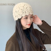 여자 베레모 배래모 예술가 최신 패션 여자 데일리 가을 환절기 간절기 겨울 Botou 베일리 숙녀 수제 여자 크로 셰 뜨개질 니트 모직 모자 겨울