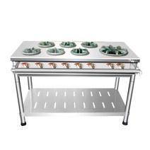 업소용 고화력 가스렌지 간택기 화구 영업용 LPG 식당, 상세이페이지 참고, 화구 6개