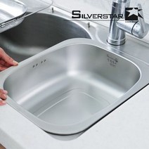 살림살이 스텐레스 사각 설거지통(무배수)