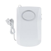 GHSHOP 누수 감지 경보 및 센서 130dB 고감도 상점 홈 주방 워크샵 창고 용 배터리 작동 오버플로 경보, 86x55x26mm, 하얀색, ABS