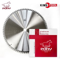 포니 목공형 원형톱날 14인치 (355mm) 80날 100날 목공용 팁쇼 나무절단 목공공구 절삭 목공팁쇼, 14인치 80날, 1개