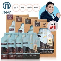 더나플러스 새치염색제 27g x 8ea 4종 택1, 진한갈색