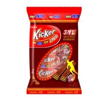 크라운 키커 초코바 3p, 51g, 6개입
