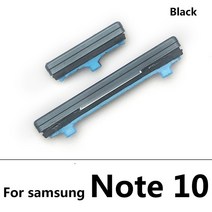 삼성 호환 갤럭시 노트 9 10 플러스 전원 버튼 및 볼륨 사이드, Note 10 Black, [05] Note 10 Black