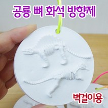 공룡 뼈 화석 석고 방향제 5인 초등 과학 수업 실습 재료 창의 돌봄 교구 실험