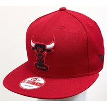 NBA 스냅백 엔비에이 NEW ERA 9FIFTY SNAPBACK CUSTOM CHICAGO BULLS Scarlet/Black-White
