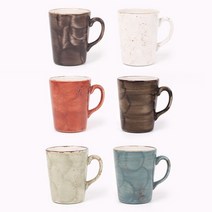 스틸라이트 영국직수입 핸드메이드 스틸라이트 머그(2P), 2p, 브라운 머그