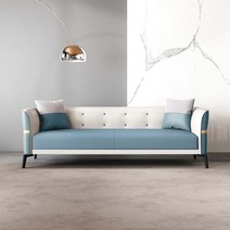 가리모쿠북유럽 소파 거실 가구 소형 아파트 모던하고 심플한 기술 패브릭 침실 조명 럭셔리, 12 A single seat L_01 한 좌석