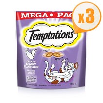 템테이션 부드러운 우유맛 180g x3, 단품