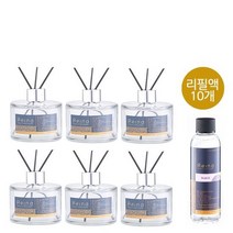 레이나퍼퓸 공병6개+리필150mlx10+스틱10세트+선물박스, 1개, 주름병6개/얼그레이10개