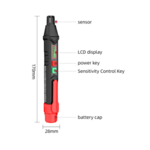 가스계량기 도시가스계량기 가스계량기교체MAYILON HT61 가스 누출 감지기 펜 0-1000PPM LCD 디스플레이 알, 02 HT60