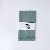 린넨 냅킨 9color 디너 테이블 플레이트 냅킨 4p, 7. 스카이