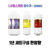 LG헬스케어 WHD71RB3R정수기필터 1년세트, 호환필터1년세트