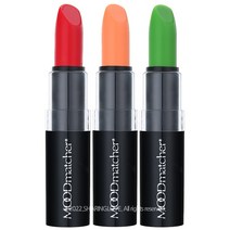 무드매쳐 컬러 체인지 반전 립스틱 3종 (레드+오렌지+그린)