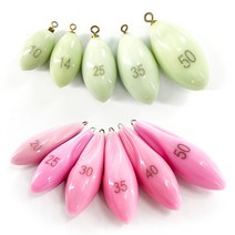 FST 조과율검증 야광봉돌 [다운샷추/고리추/봉돌/구멍추/싱커/원투봉돌], 핑크야광봉돌, 1개