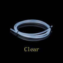 3D 프린터 1 미터 압출기 PTFE 튜브 투명 파이프 PFA V5/V6 1.75mm/3mm ID 2/3/4/6mm OD 4mm J헤드 핫 엔드, [05] ID3mm OD4mm, [01] White