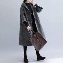 포플러앤씨 여성용 카튜 후드 코트