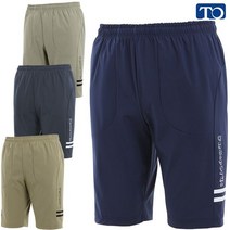 티오 나염 포인트 스판 5부 반바지 PF509M 가볍고 시원한 여름 스판 팬츠