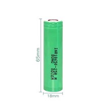 호환제품 INR18650 25R 1865 2500Mah 3.7V Batterij Lithium Oplaadbare Hoge Stroom Ontlading 20A 파워, 01 3.7 볼트_03 4 PCS battery