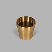 키친아트 금상첨화 티타늄 이중 컵 다단식 보온 보냉 잔 물컵, 1개