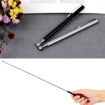 지시봉 접이식 늘어나는 프리젠테이션 표시 안내봉 5568785EA @#!, 색상, 블랙