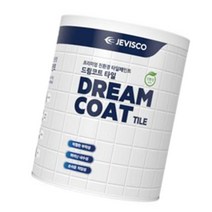 드림코트 타일 화이트 0.9L 타일용 페인트 수성 셀프
