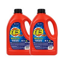 테크 BASIC 액체세제 드럼 용기 3L, 2개