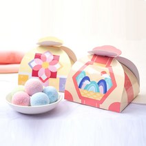 민화 떡 포장상자 선물 포장 박스 상자 답례품 명절 추석 설날, 일월오봉도