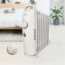 전기 크루거 독일 라디에이터 오일 에너지절약형 미니 9핀 /난로 스토브 강력난방, 상세페이지 참조, 상세페이지 참조